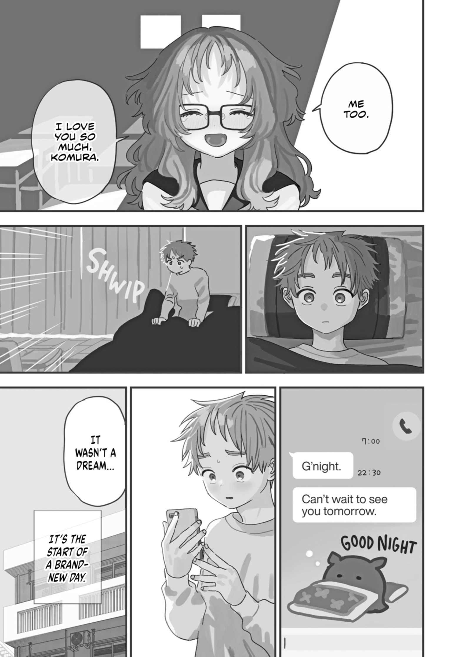 The Girl I Like Forgot Her Glasses, Chapter 96 image 01